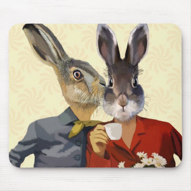 Tapis De Souris Mesdames Gossiping (Devant)
