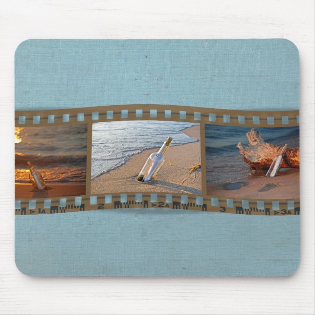 Tapis De Souris Message dans une bouteille (Devant)