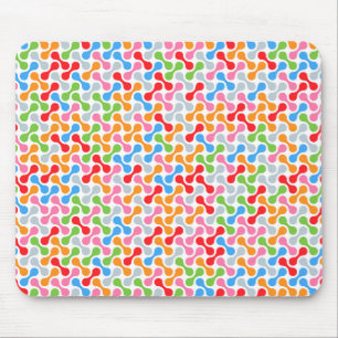 Tapis De Souris Métaballs colorés motif, multicolore abstrait