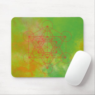 Tapis De Souris Métatron, chakra, zen, géométrie sacrée, angel