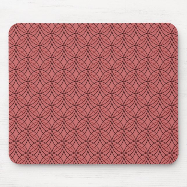 Tapis De Souris Métro rouge doux Mousepad (Devant)
