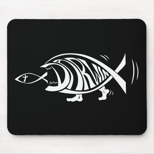 Tapis De Souris Mettant la victoire à Darwin (par (Devant)