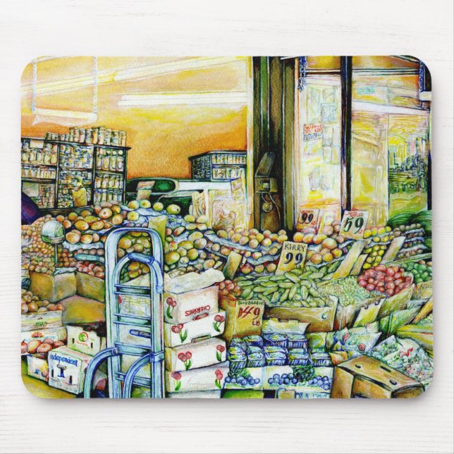 Tapis De Souris Mettre à mal la gentrification artistique (Devant)