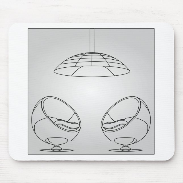 Tapis De Souris meubles intérieurs avec l'éclairage (Devant)