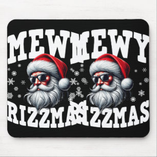 Tapis De Souris Mewy Rizzmas Enfants Ados Funny Joyeux Noël Sant
