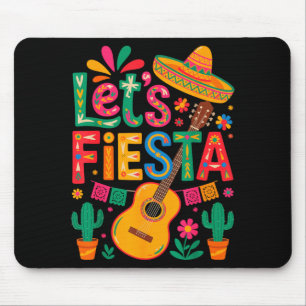 Tapis De Souris Mexicain drôle, faisons la fête cinco de mayo