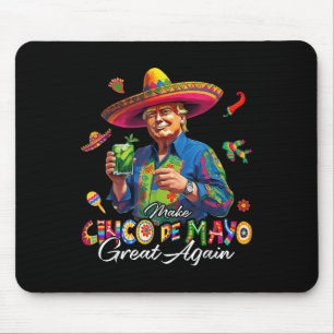 Tapis De Souris Mexicain Rendre Cinco De Mayo Grande Encore Drôle
