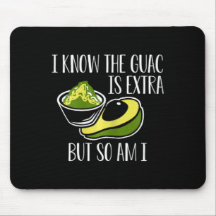 Tapis De Souris Mexican Guacamole Avocado Cinco De Mayo