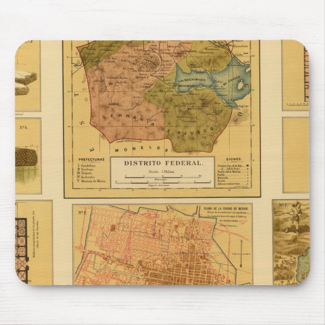 Tapis De Souris Mexico City 2 (Devant)