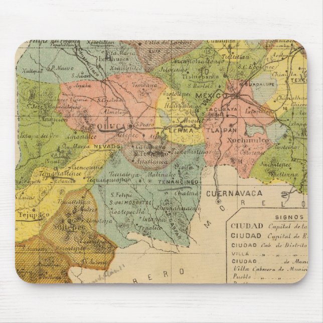Tapis De Souris Mexique, Mexique (Devant)