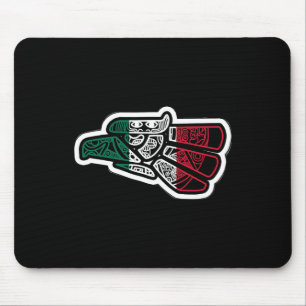 Tapis De Souris Mexique Vintage Mexicaine Flag Pride Hecho En Mexi