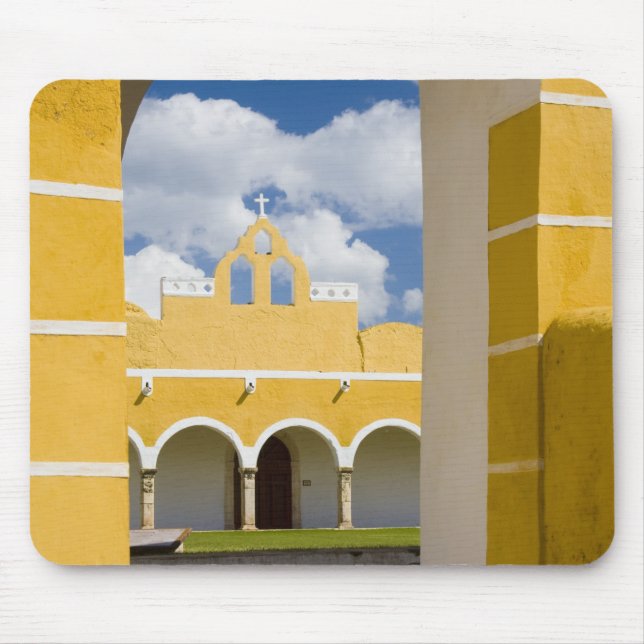 Tapis De Souris Mexique, Yucatan, Izamal. Le couvent franciscain 2 (Devant)