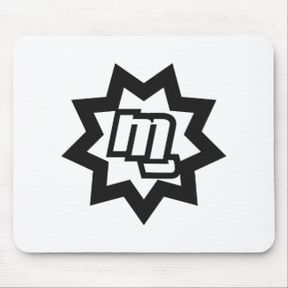 Tapis De Souris MG Symbole Mousepad (B/W)