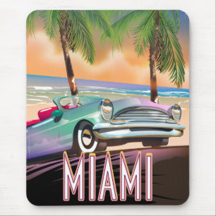 Tapis De Souris Miami sunset