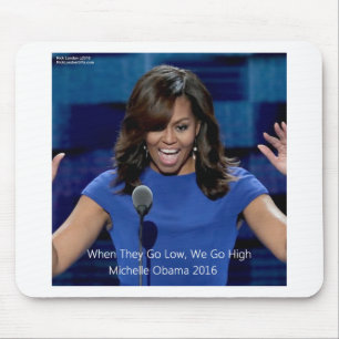 Tapis De Souris Michelle Obama "Nous allons de l'avant" Collection
