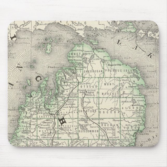 Tapis De Souris Michigan 8 (Devant)