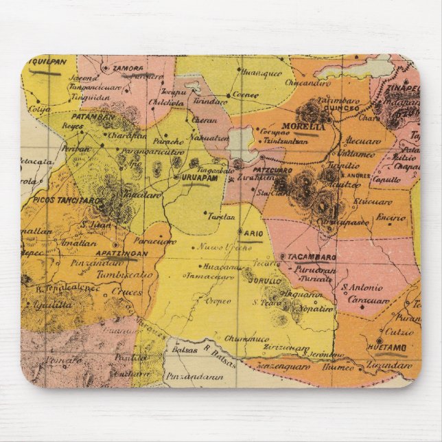 Tapis De Souris Michoacan, Mexique (Devant)