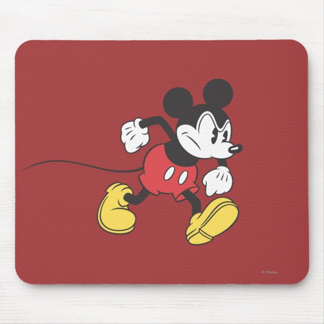 Tapis De Souris Mickey classique | En colère (Devant)