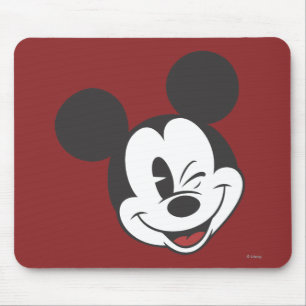 Tapis De Souris Mickey Classique   Inclinaison de tête Clin d'œil