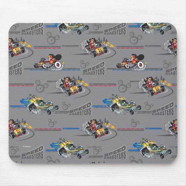 Tapis De Souris Mickey et le Motif Roadster Racers (Devant)