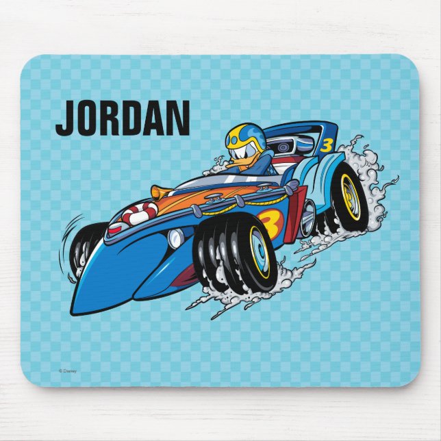 Tapis De Souris Mickey et les Roadster Racers | Donald (Devant)