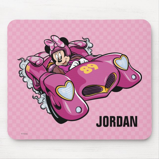 Tapis De Souris Mickey et les Roadster Racers | Minnie (Devant)