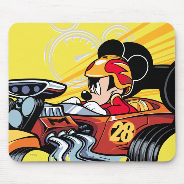 Tapis De Souris Mickey et les Roadster Racers | Rockin' & Racin' (Devant)