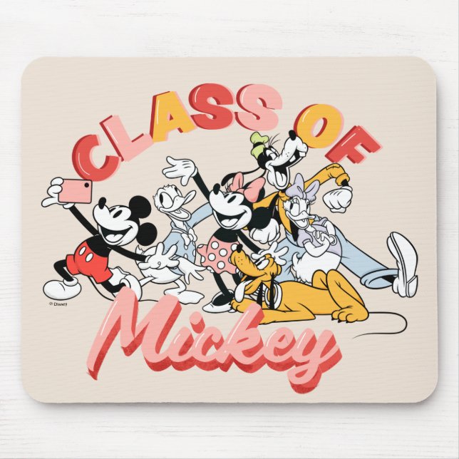 Tapis De Souris Mickey et ses amis | Classe Mickey (Devant)