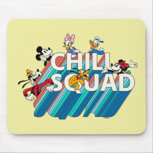Tapis De Souris Mickey et ses amis L'Équipe de détente