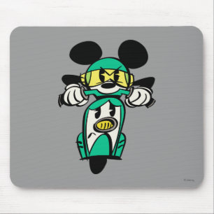 Tapis De Souris Mickey français   Droit devant à Vespa