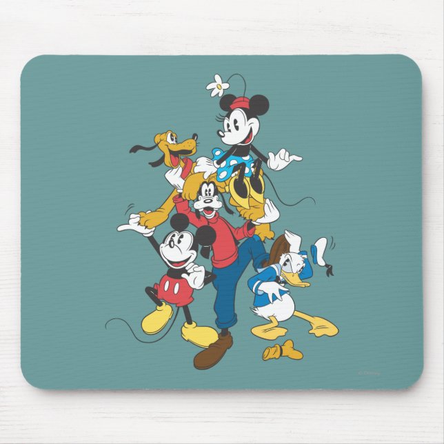 Tapis De Souris Mickey & Friends | Groupe classique (Devant)
