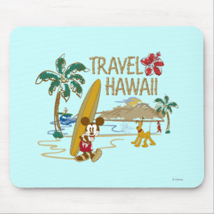 Tapis De Souris Mickey & Friends   Hawaii