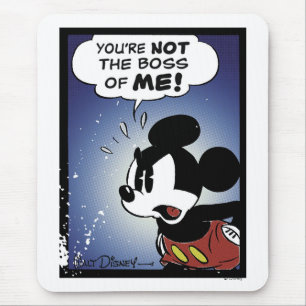 Tapis De Souris Mickey & Friends Mickey Vous n'êtes pas le patron 