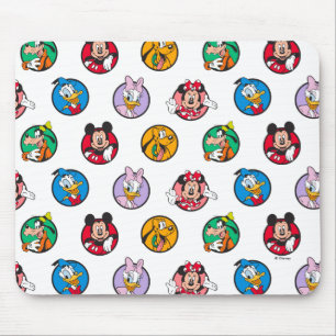 Tapis De Souris Mickey & Friends Motif Cercles Classiques