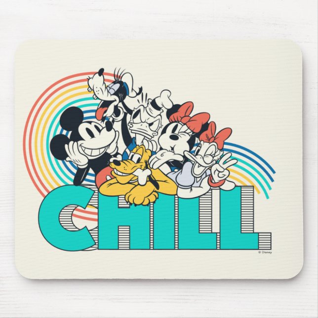 Tapis De Souris Mickey & Friends | Refroidissement (Devant)