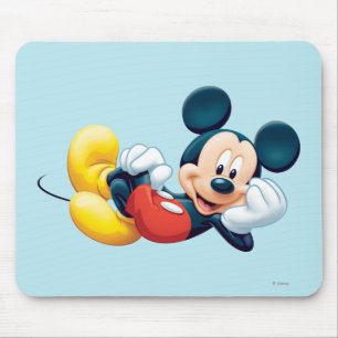 Tapis De Souris Mickey Mouse Allongé