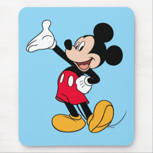 Tapis De Souris Mickey Mouse geste de la main ouverte