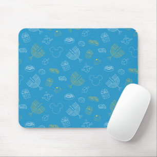 Tapis De Souris Mickey Mouse   Hanoukka Icons Motif