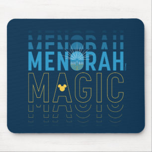 Tapis De Souris Mickey Mouse Magie de la Menorah