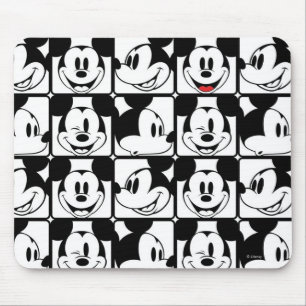 Tapis De Souris Mickey Mouse Motif Grille