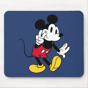 Tapis De Souris Mickey Mouse Paix dehors