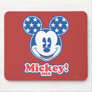 Tapis De Souris Mickey Mouse patriotique 4