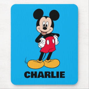 Tapis De Souris Mickey Mouse Pose Souriante