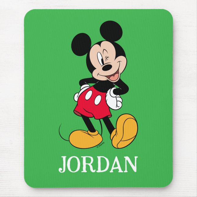 Tapis De Souris Mickey Mouse Wink (Devant)