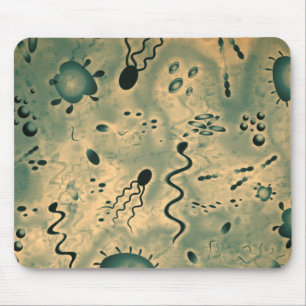 Tapis De Souris Microbes microscopiques