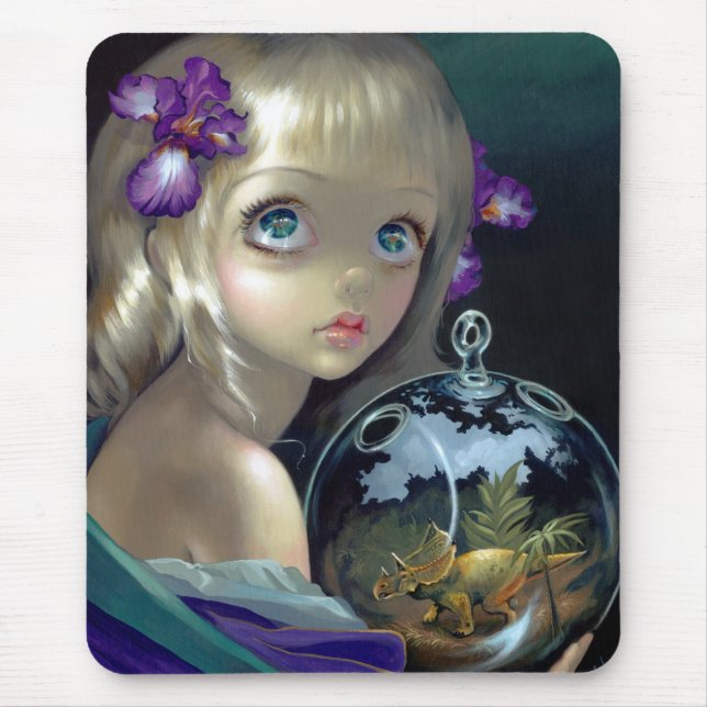 Tapis De Souris "Microcosme : Triceratops" Mousepad (Devant)