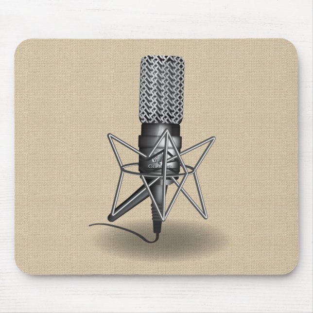 Tapis De Souris Microphone (Devant)