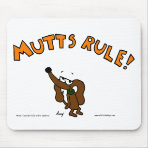 Tapis De Souris MIGE MUTTS RULE Mousepad