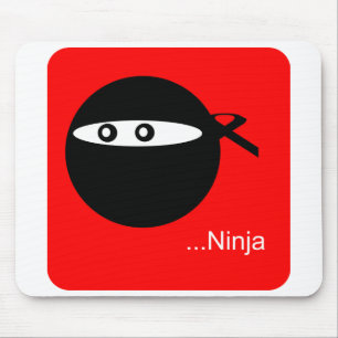 Tapis de souris mignon de Ninja
