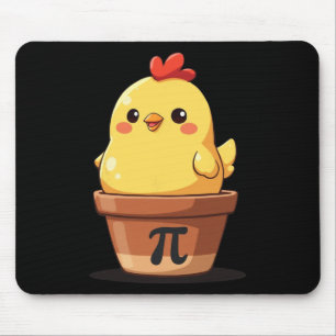Tapis De Souris Mignon poulet Pot Pi Day tarte professeurs de math